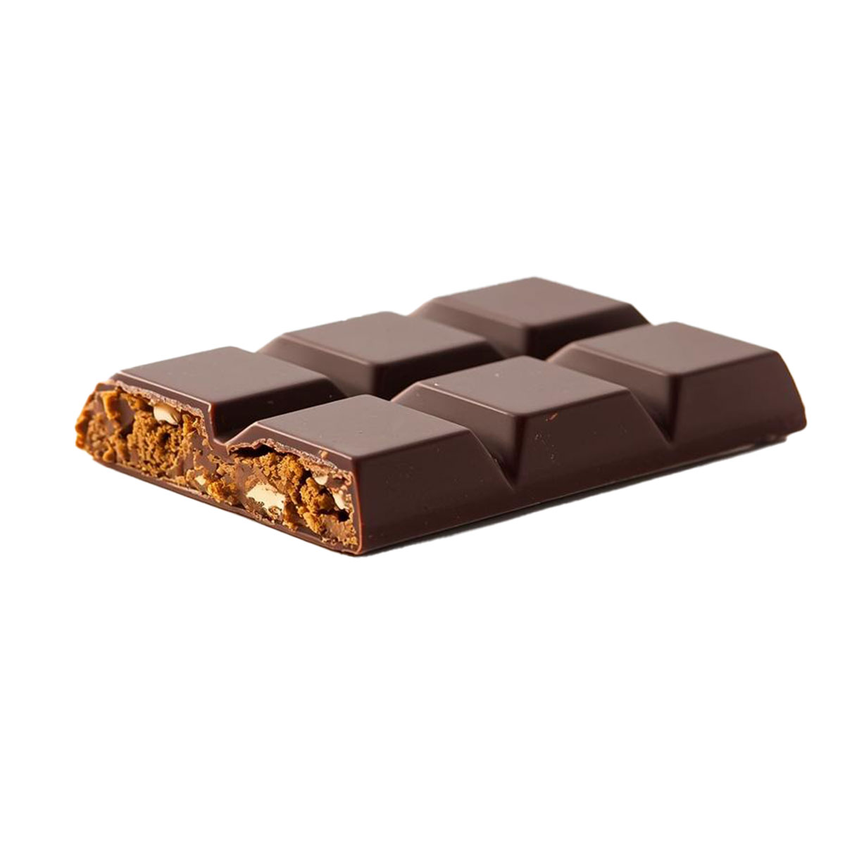 Mørk chokolade med brunkage crunch