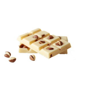 Hvid chokoladebar med hasselnødder