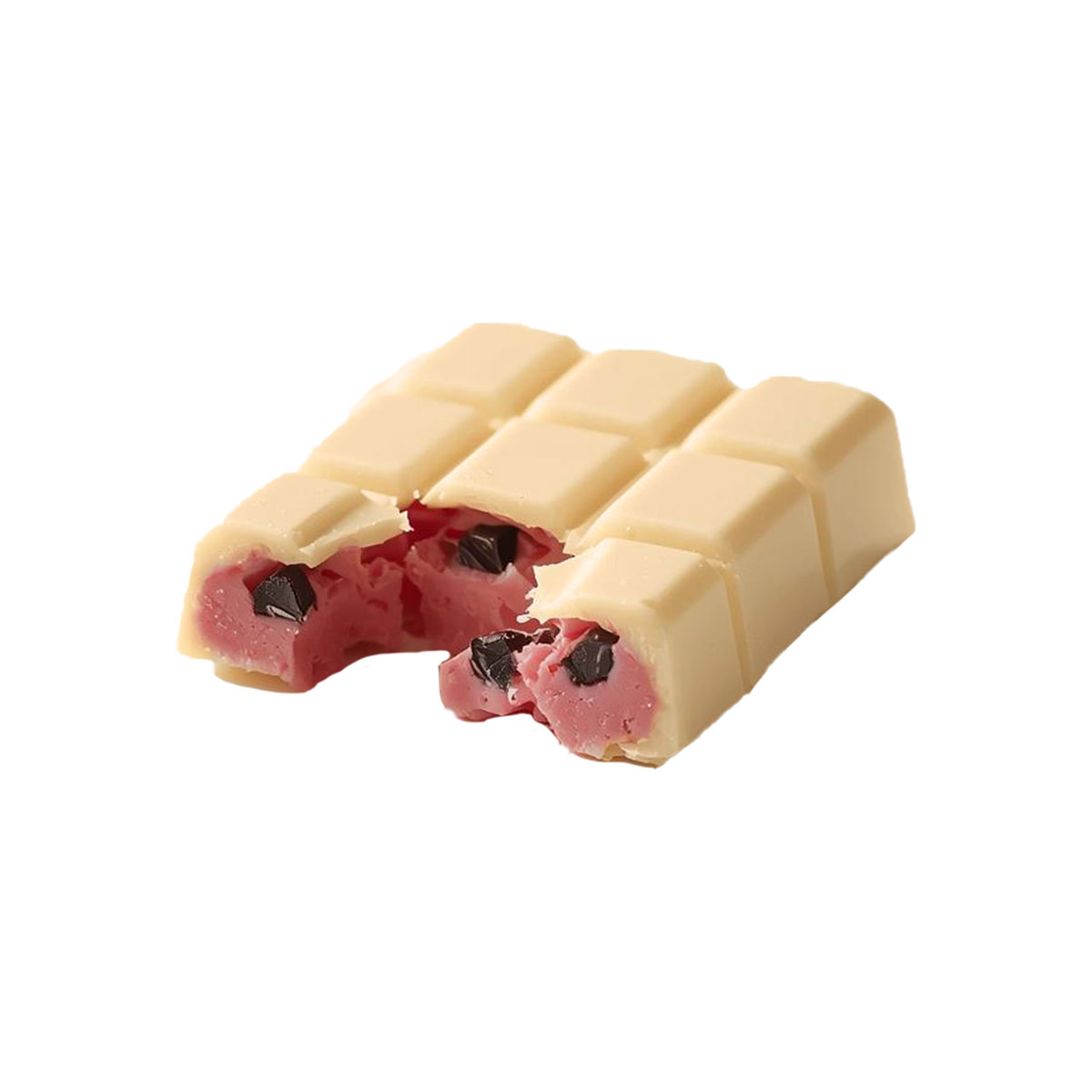 Hvid chokolade med hindbær og lakrids